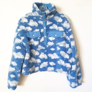 cloud nine sherpa popover jacket